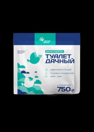 Туалет дачный 750 л, 30гр