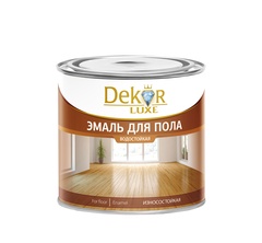 Эмаль Dekor  для пола каштан 800г 