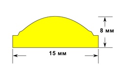 Багет интерьерный 815/2 -304  (2,5м)