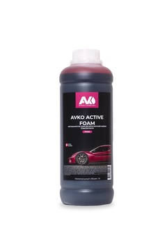 Автошампунь для бесконтактной мойки AVKO ACTIVE FOAM PINK 1 л.