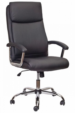 Кресло поворотное LEVADA, CHROME, ECO, (черный) FB-121A