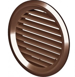 Вентиляционная решетка МВ 150бВс пластик коричневый