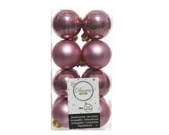 Набор шаров Velvet Pink 4см 16 шт арт.21724 